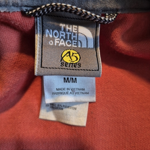 North Face A5 Summit Series women's size medium black, red & orange full zip up - Picture 3 of 12